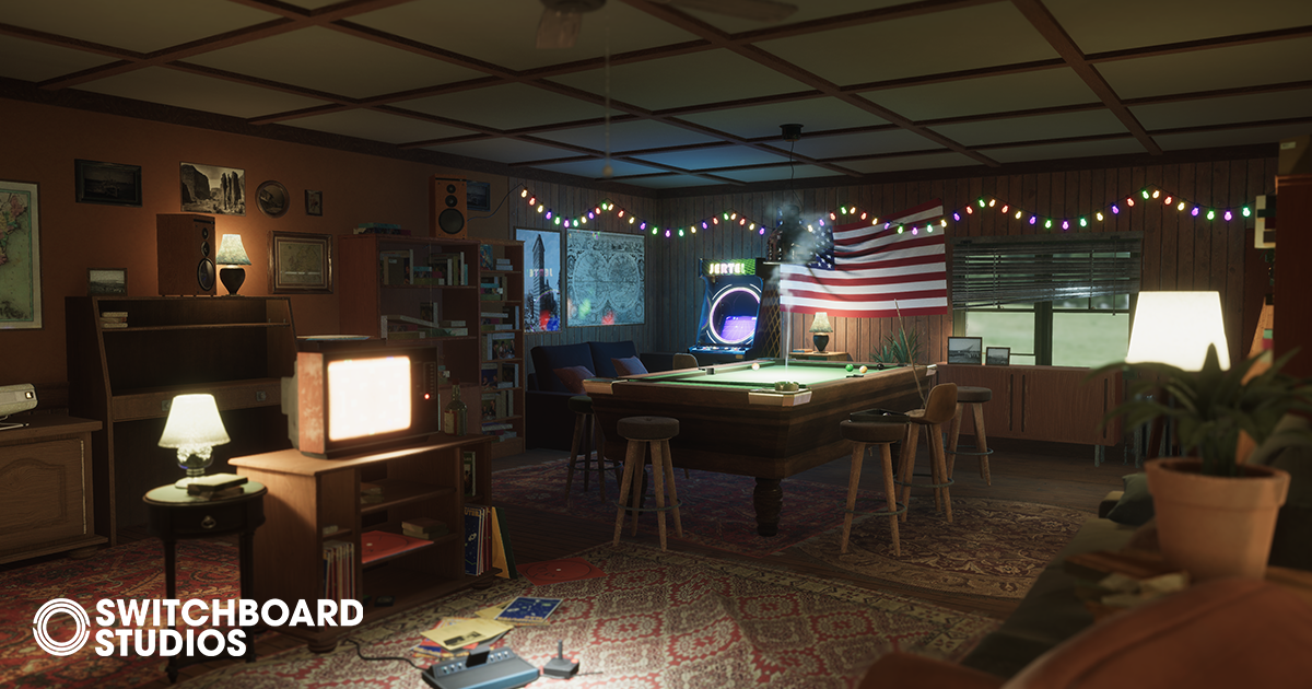 Board Game Room Interior | 3D Environments | Unity Asset Store