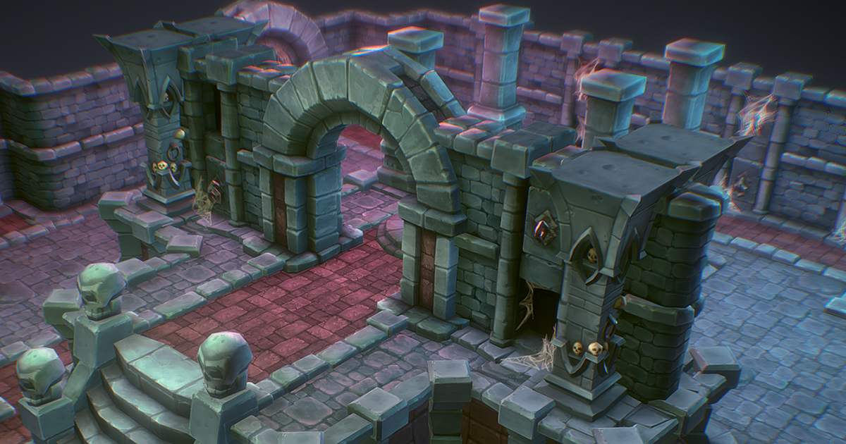 Dungeon Builder Starter Set | 3D Dungeons | Unity Asset Store