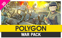 POLYGON - War Pack - Art by Synty