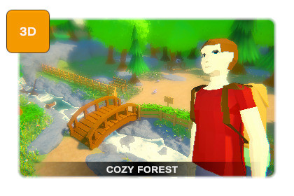 CGCreates Cozy Forest Trail
