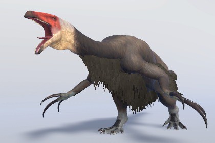 Therizinosaurus cheloniformis dinosaur