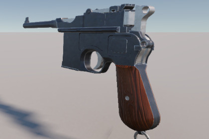 German WWII pistol (URP)