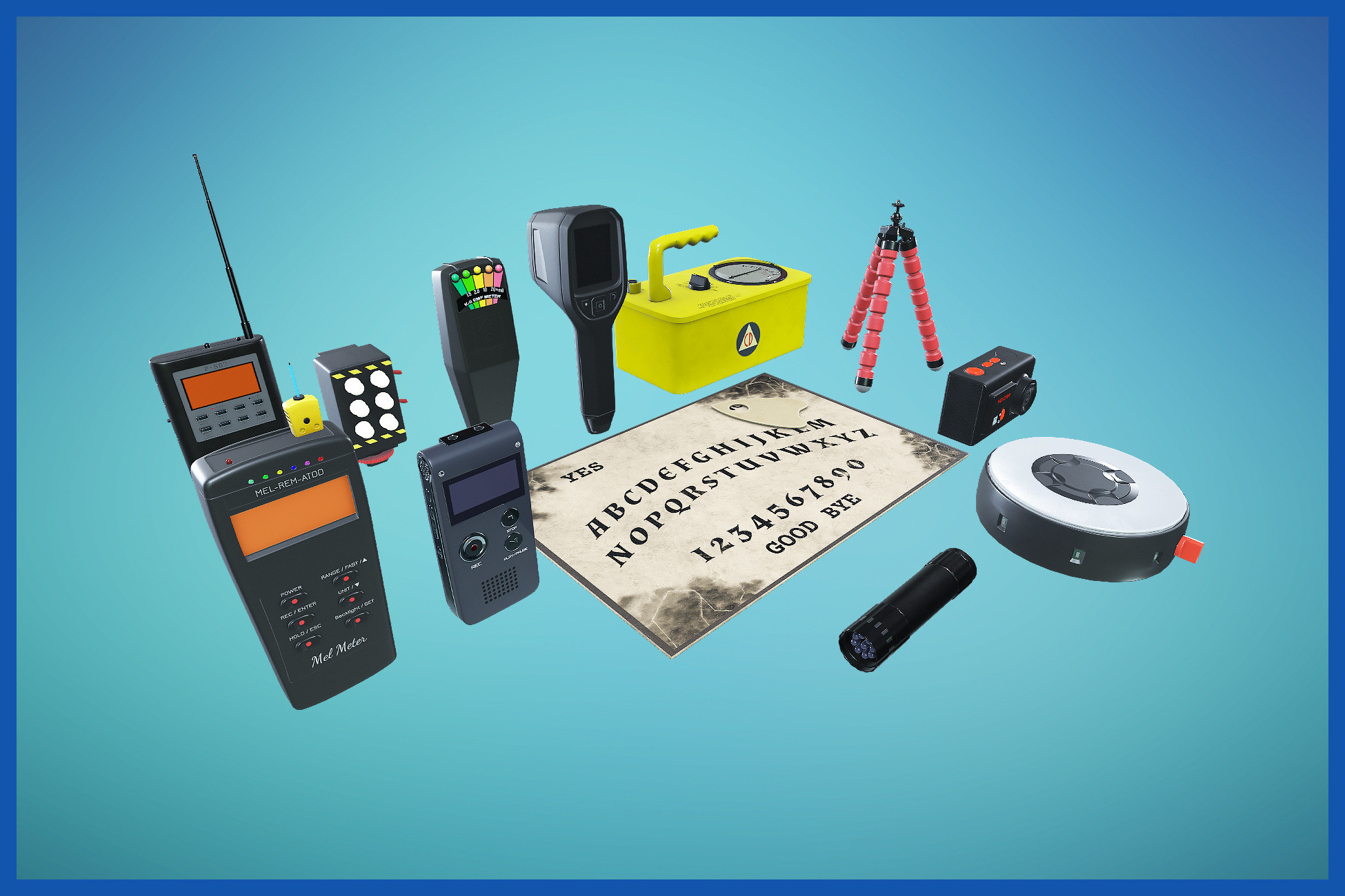 Ghost Hunting Equipment Pack | 3D Tools | Unity Asset Store