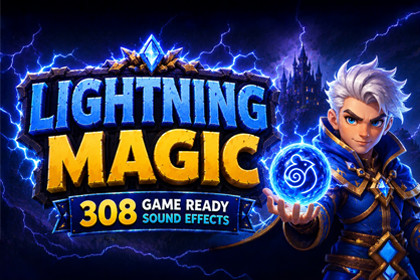 Lightning Magic Spell SFX: Voltaic