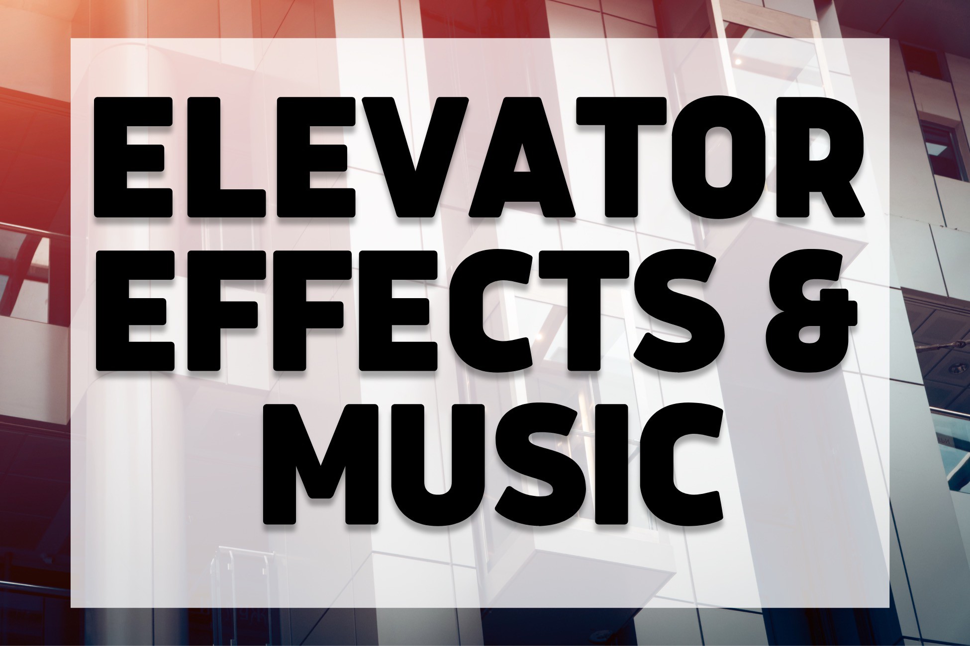 Elevator Effects & Music Audio Sound FX Unity Asset Store