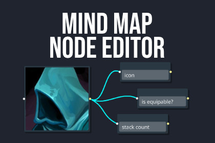 Runtime Mind Map Node Editor