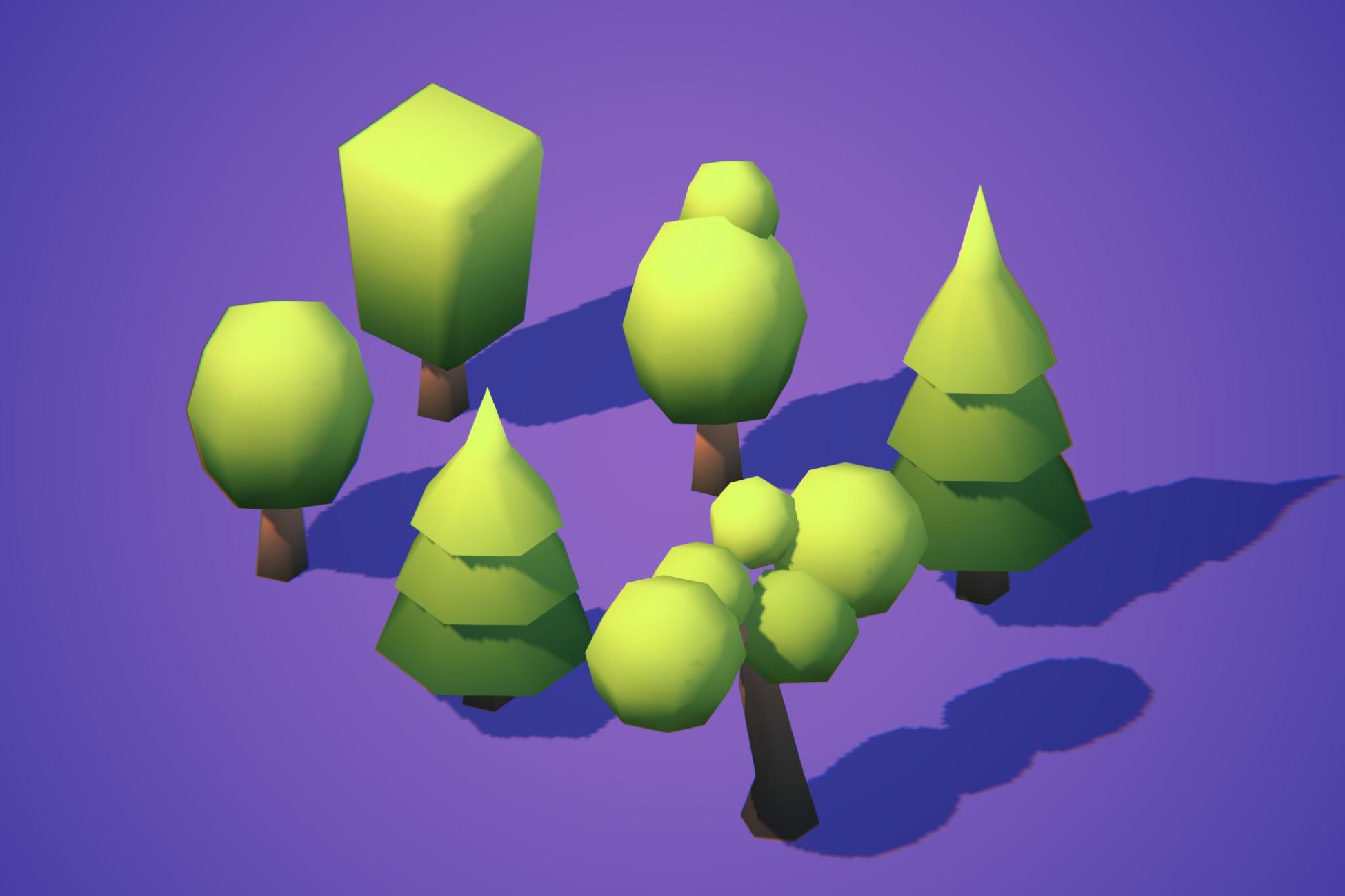 Lowpoly Trees | 3D Trees | Unity Asset Store