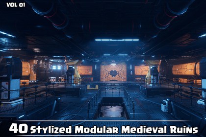 Sci-Fi Modular Assets
