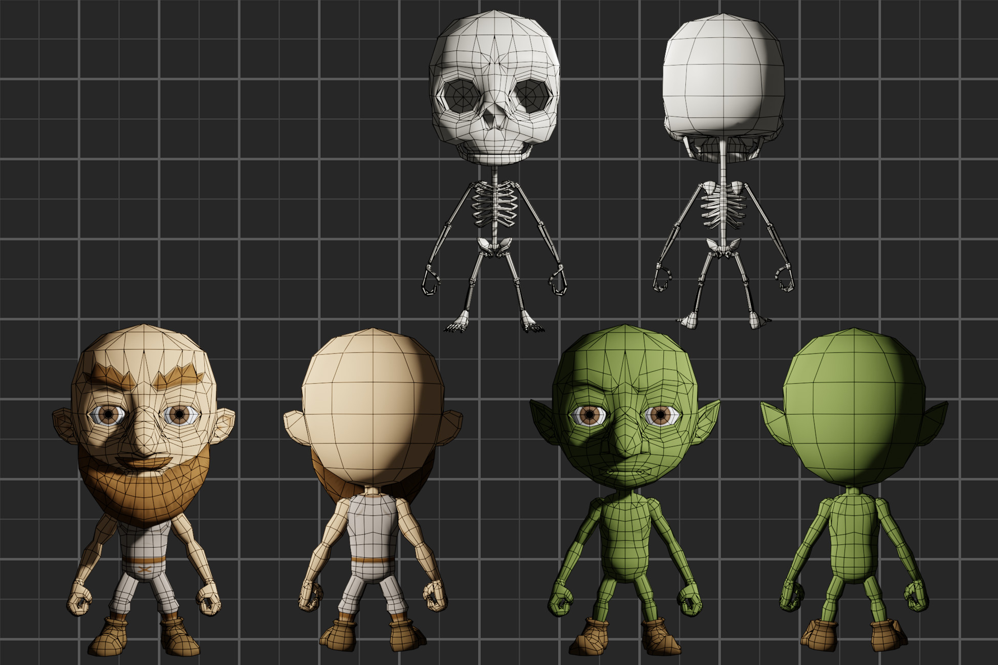 3D Character for Action