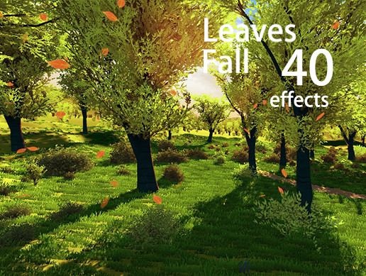 Leaves Fall Pack | VFX 粒子 | Unity Asset Store