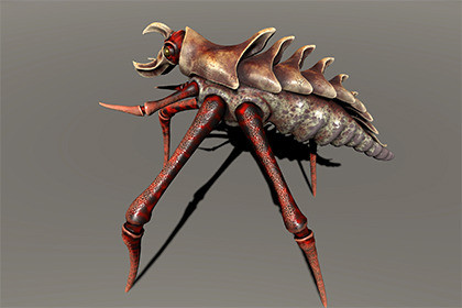 Alien fantasy creature 09