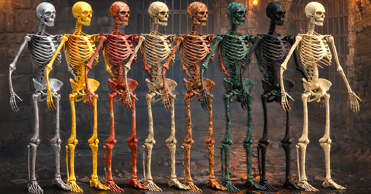 Skeleton Pack | 3D Props | Unity Asset Store