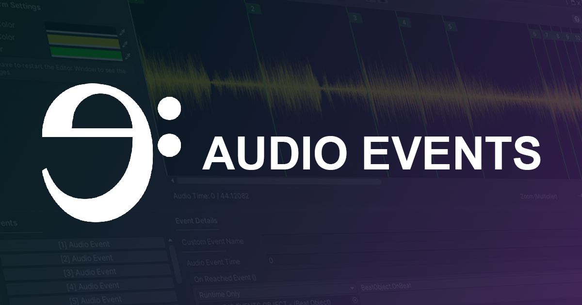 Audio Events | Audio | Unity Asset Store