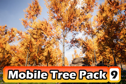 Mobile Tree Pack 9 (for URP)
