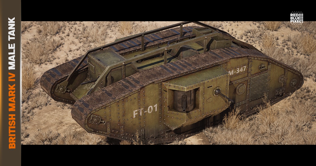 British Mark IV Male Tank