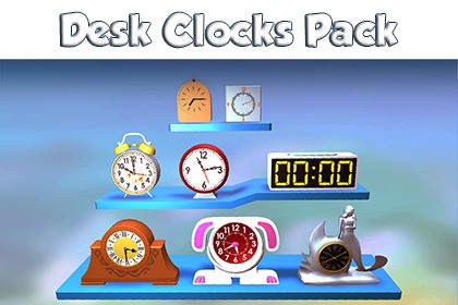 Desk Clocks Pack