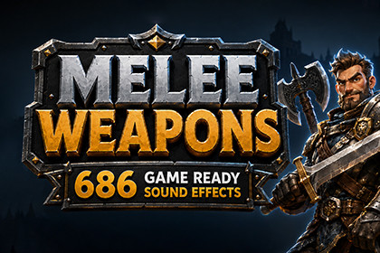 Melee Weapons SFX - Fantasy Sword, Axe & Spear Sounds