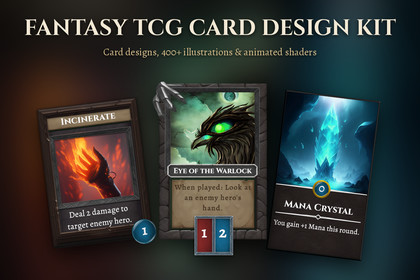 Fantasy TCG Card Design Kit