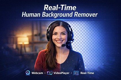 Real-Time Human Background Remover