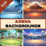 2D Battle & RPG Environments – 345 Arena Backgrounds