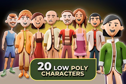 LowPoly Character Collection 2
