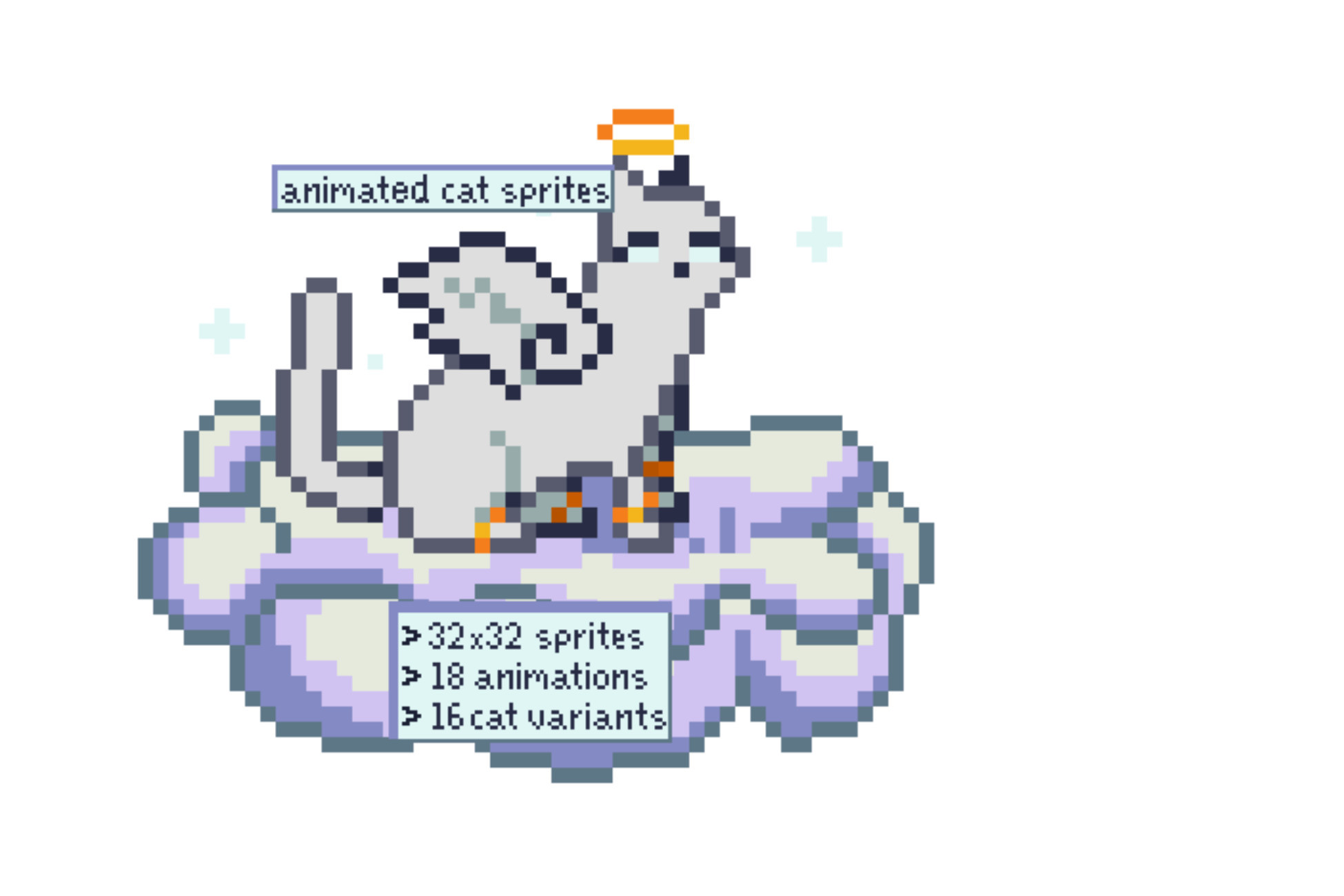 Animated Cat Sprites | 2D Characters | Unity Asset Store