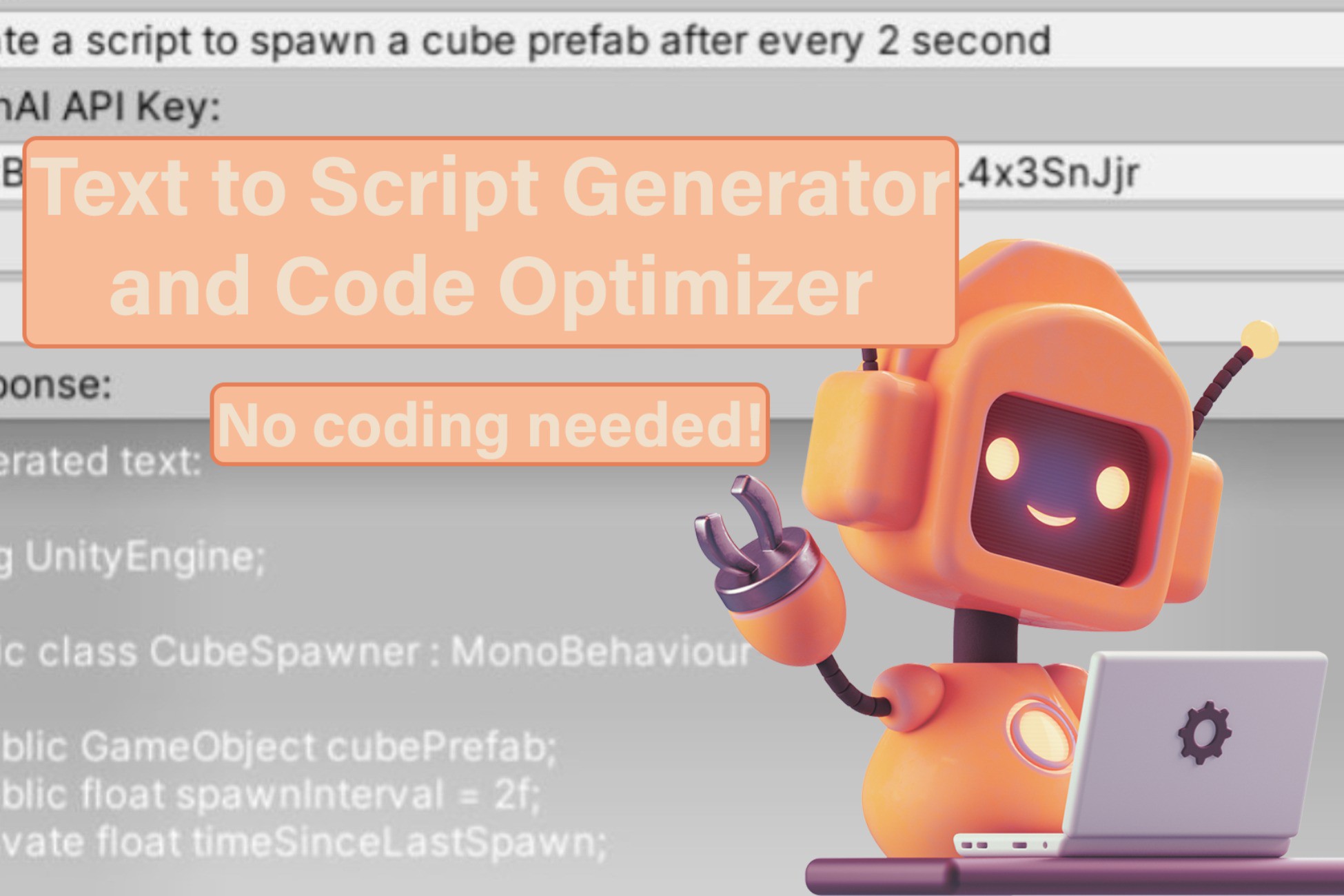 Text To Script Generator And Code Optimizer Powered By Chat GPT AI ML