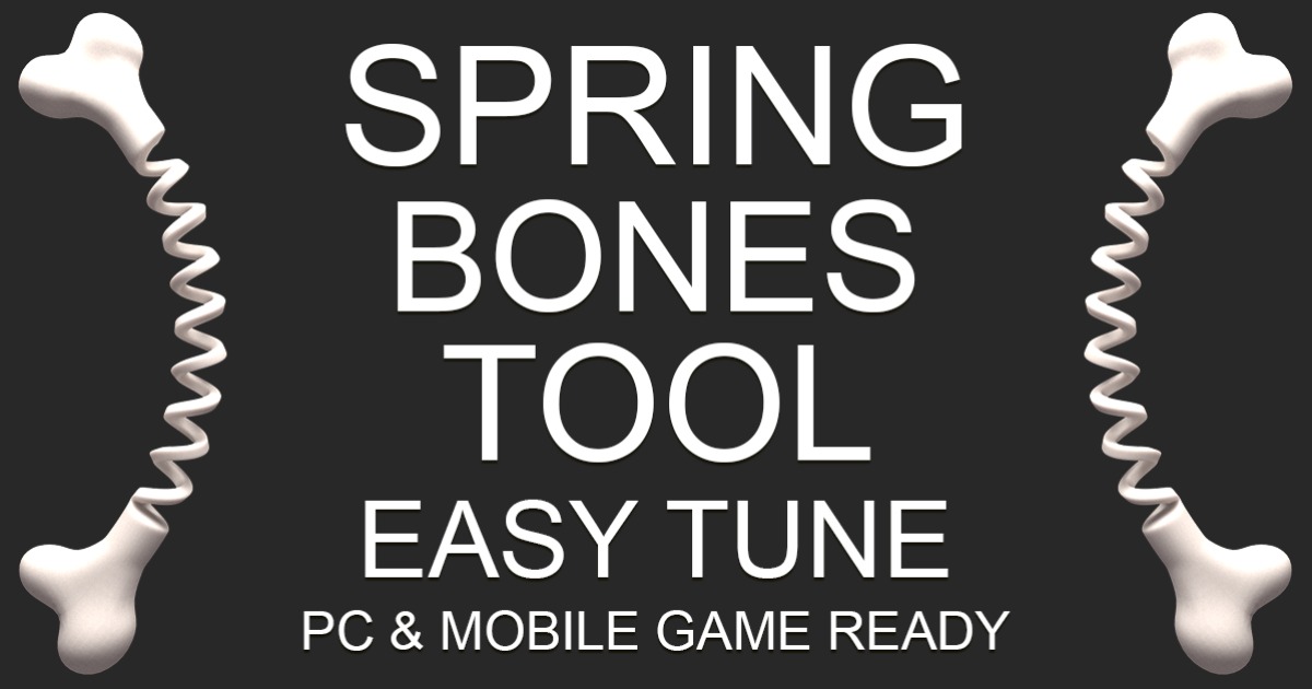 Spring Bones Tool | Animation Tools | Unity Asset Store
