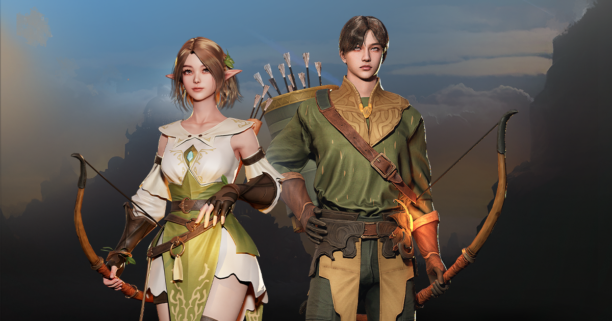 MMORPG Newbie Archer - Medieval Fantasy Modular Character | Characters ...