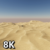 Procedural Desert & Hills Terrains 8K