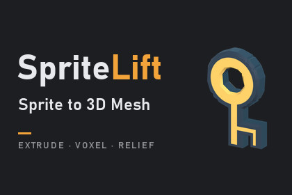 SpriteLift - Sprite to 3D Mesh Builder