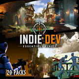 Indie Dev Essentials Bundle: Environments, VFX, Props (20 Packages)
