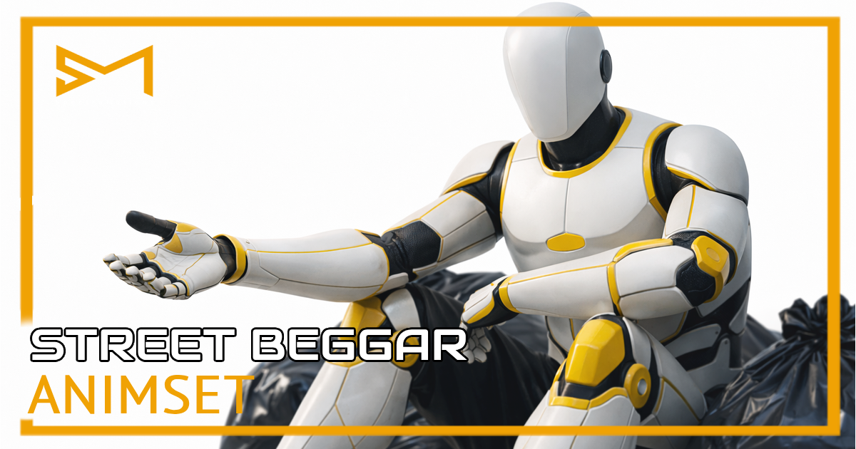NPC Archetype – Street Beggar Animset | 3D Animations | Unity Asset Store