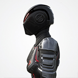 Sci-fi suit AC-2 modular pack