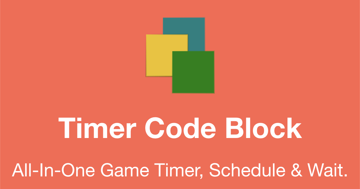 Timer Code Block | Behavior AI | Unity Asset Store