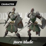 [Polygon Art RPG] Horn Blade