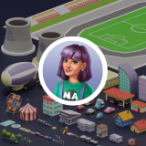 Low Poly City Pack – Buildings, Roads & Urban Props