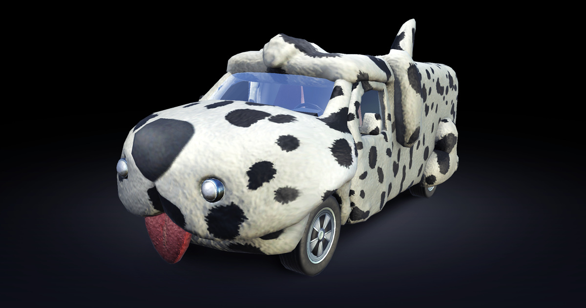 Low Poly Dog Car | 3D Land | Unity Asset Store