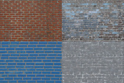 Brick textures 5 Pbr