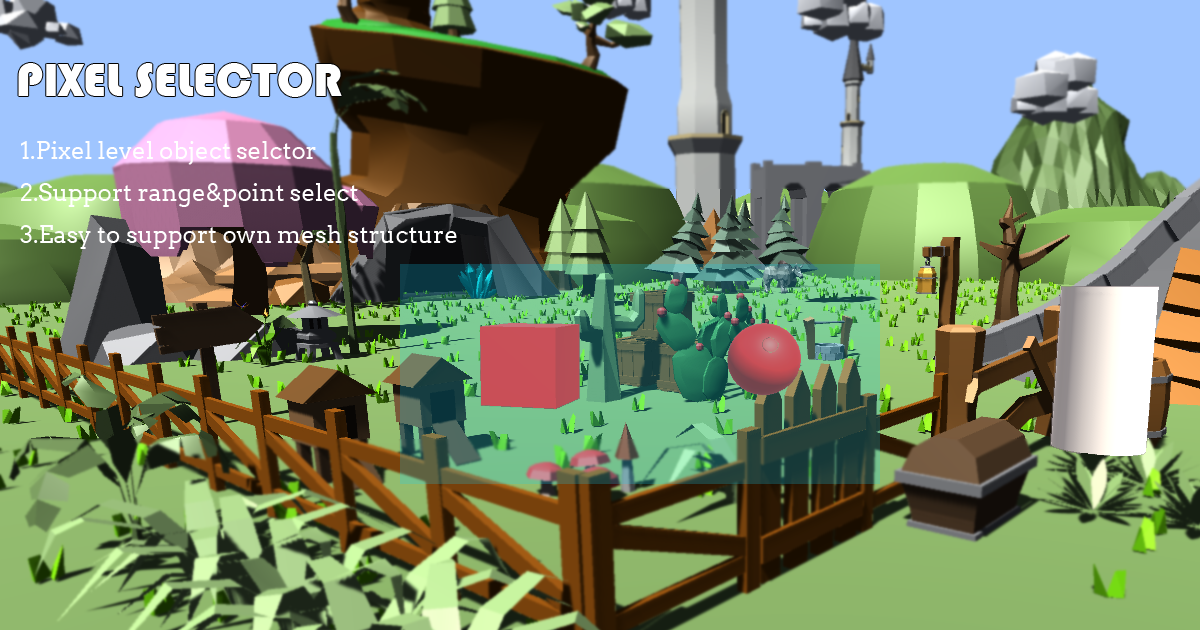 Pixel Selector | Modeling | Unity Asset Store