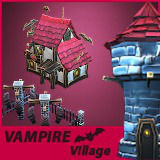 Vampire RTS Fantasy Buildings