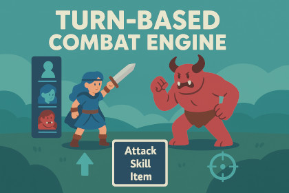 Turn-Based Combat Engine