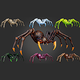 Stylized Spider 7 Skin Variants Pack