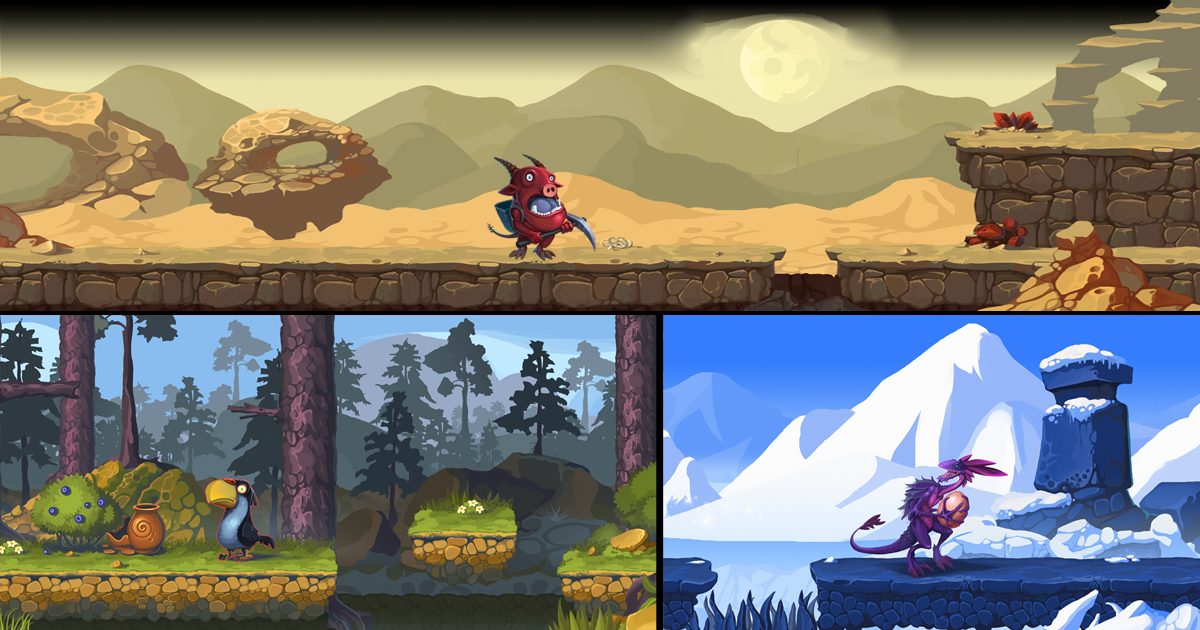 Map 2d Unity Platformer Maps | 2D Environments | Unity Asset Store