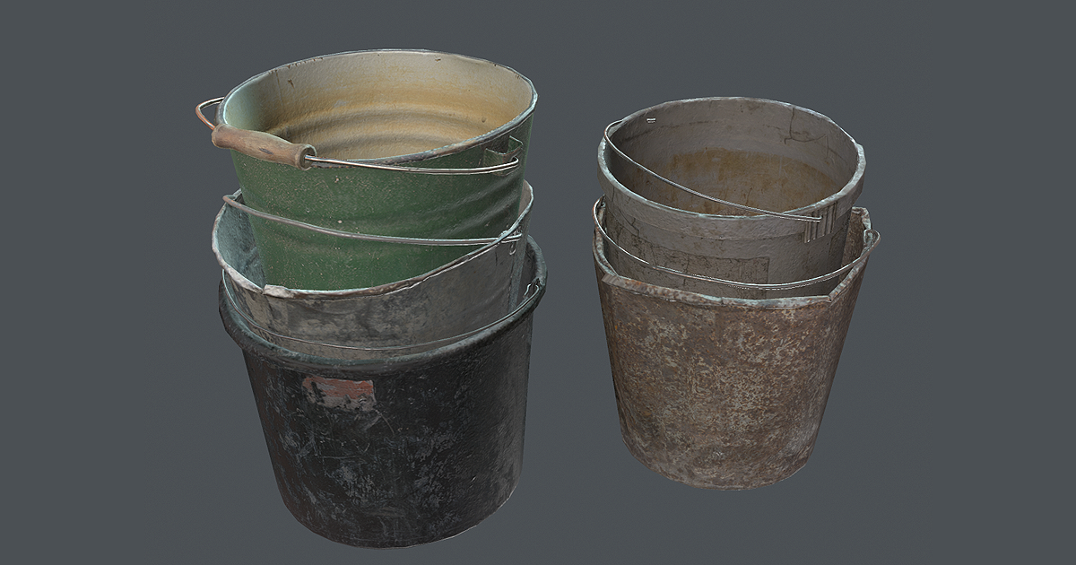 Bucketset Scan 01 | 3D Tools | Unity Asset Store
