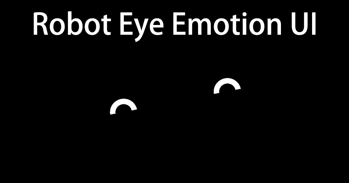Robot Eye Emotion UI By maything | 2D GUI | Unity Asset Store