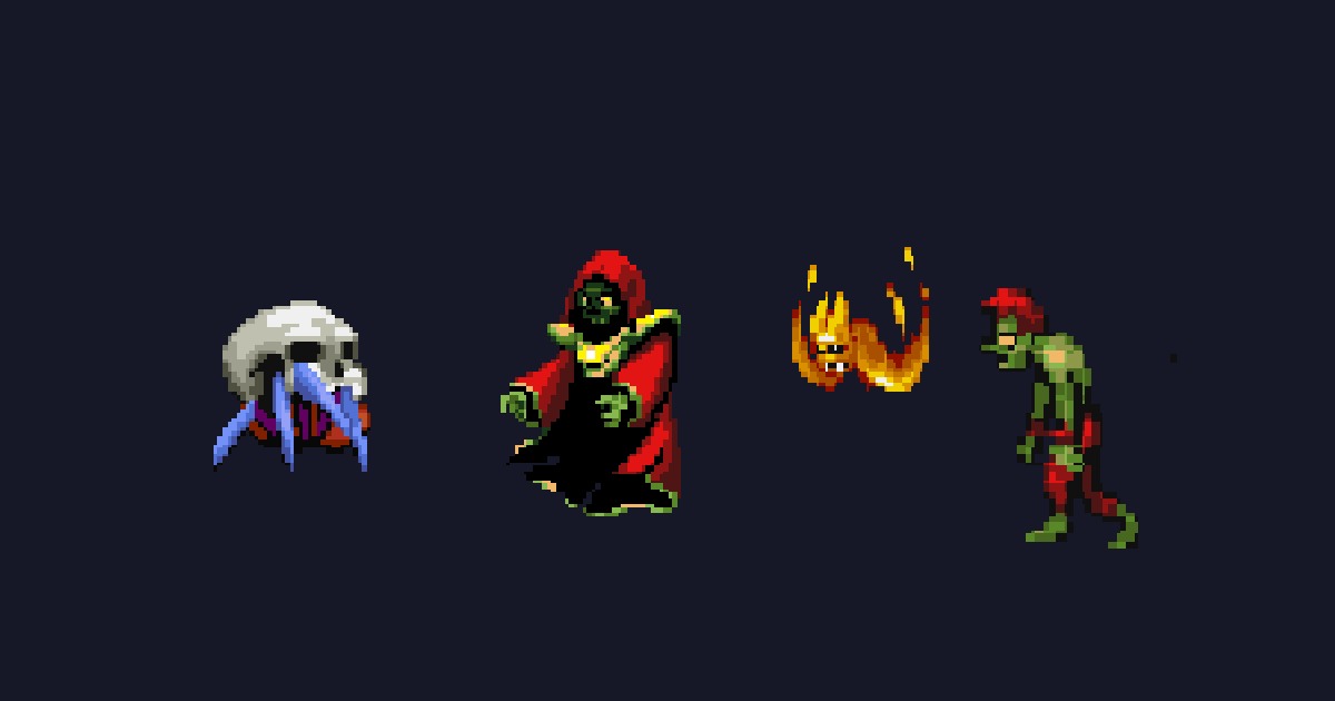 GothicVania Enemies Pack 5 | 2D 캐릭터 | Unity Asset Store