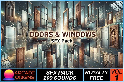 Doors & Windows SFX Pack - Vol. 1