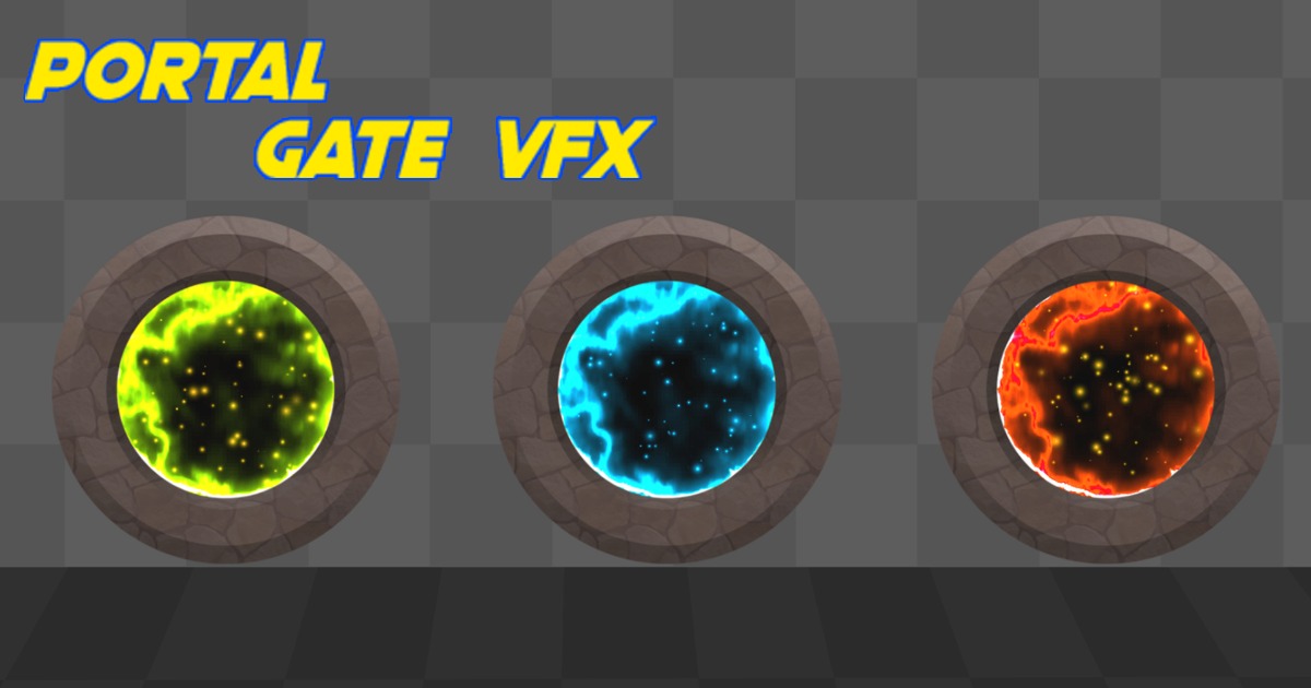 Portal Gate VFX | Fire & Explosions | Unity Asset Store