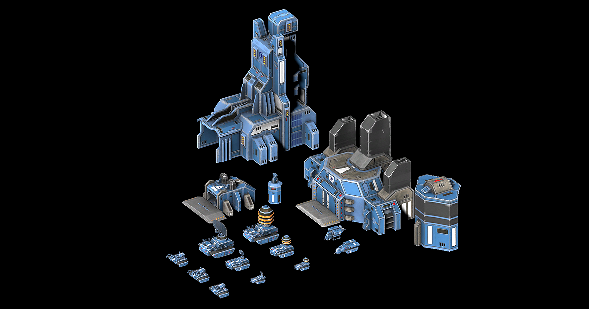 Scifi RTS Series Mega Pack III | 3D Land | Unity Asset Store